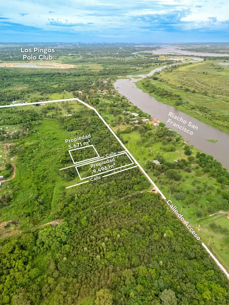 Dos terrenos en Limpio, zona Costa Azul